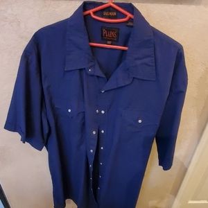 Western Pearl Snap shirt, short sleeve